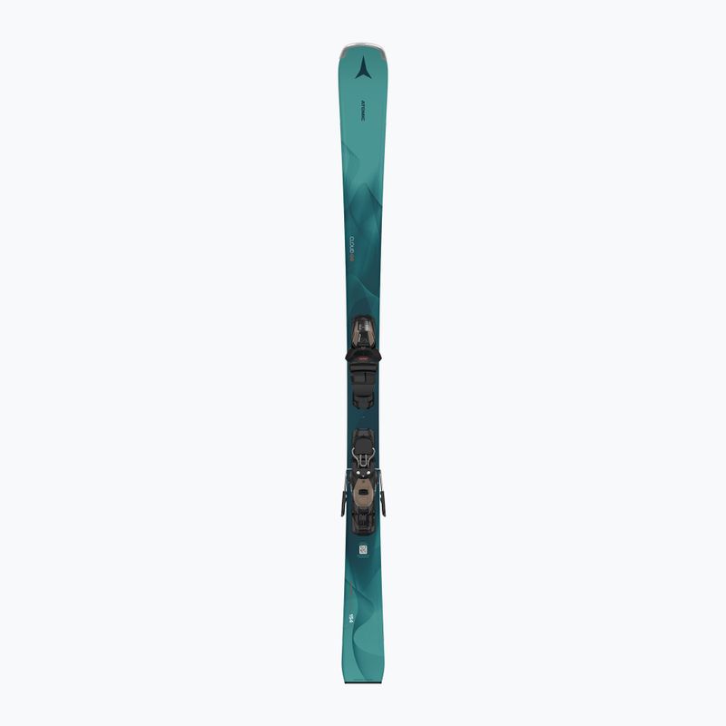 Sci da discesa da donna Atomic Cloud Q8 + attacchi M10 GW benzina 3