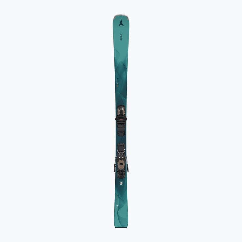 Sci da discesa da donna Atomic Cloud Q8 + attacchi M10 GW benzina 4