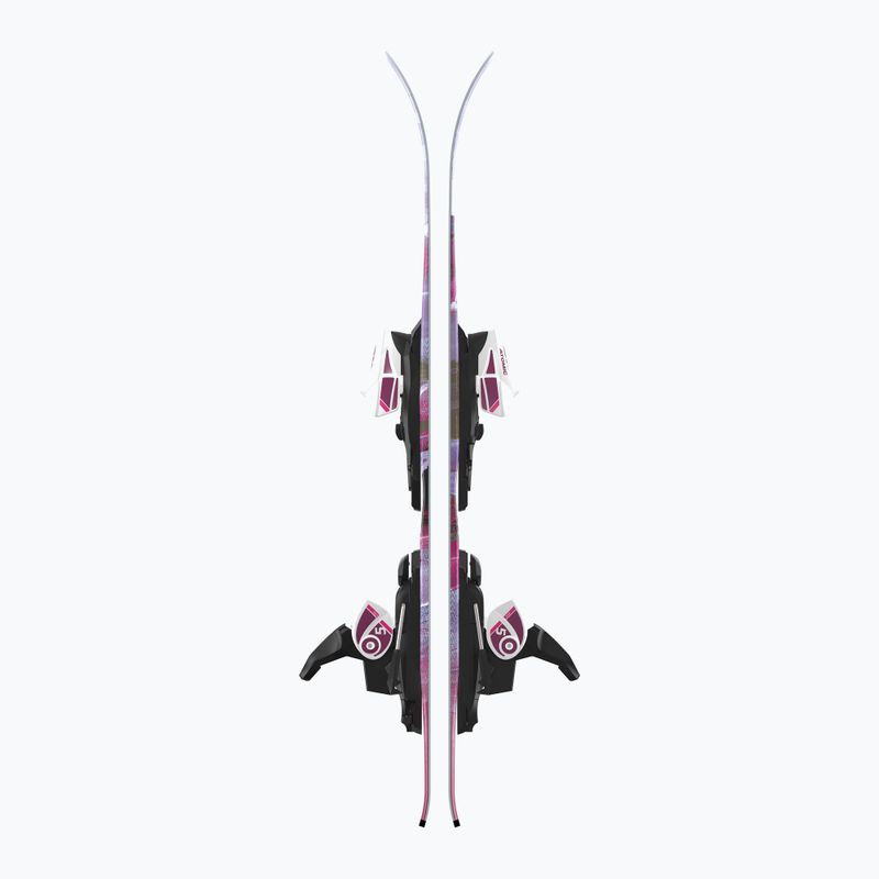 Sci da discesa per bambini Atomic Maven Girl JTXS + attacchi C5 GW rosa 8