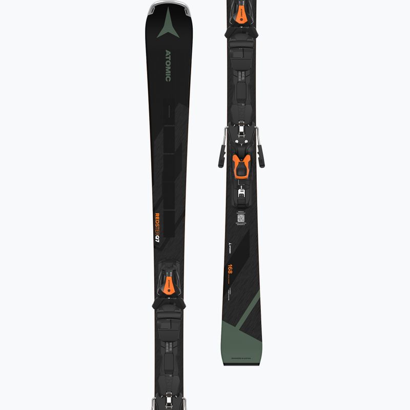 Sci da discesa Atomic Redster Q7 Revoshock C + attacchi M12 GW black/green 8