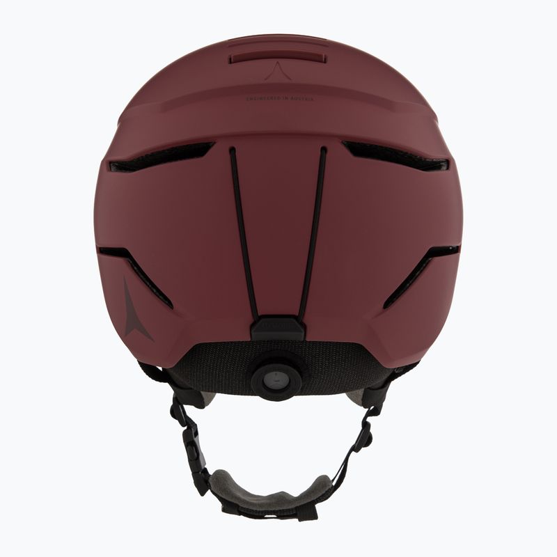 Casco da sci Atomic Savor Visor Stereo maroon/red stereo 4