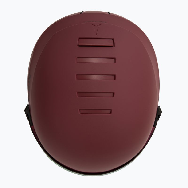 Casco da sci Atomic Savor Visor Stereo maroon/red stereo 6