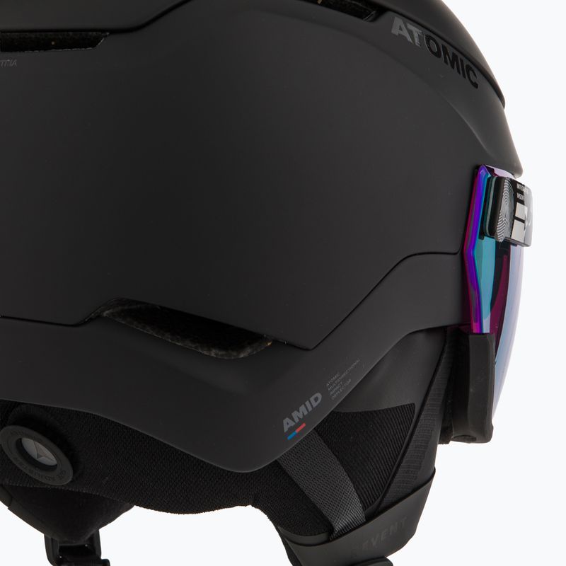 Casco da sci Atomic Revent GT Amid Visor HD nero/verde hd 8