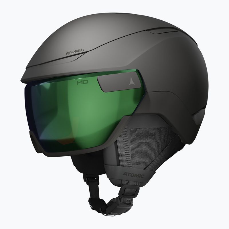 Casco da sci Atomic Revent GT Amid Visor HD nero/verde hd 2