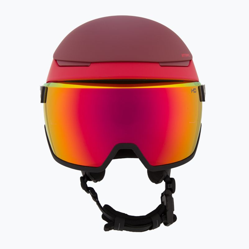 Casco da sci Atomic Revent GT Amid Visor HD rosso/rosso 2
