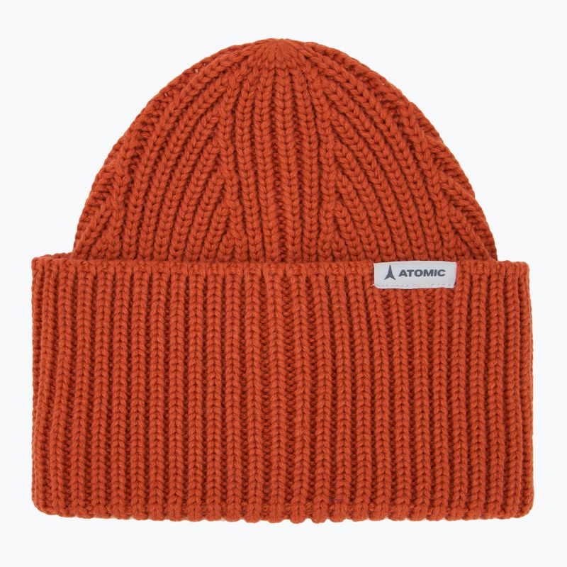 Cappello invernale in maglia Atomic Alps Beanie rust