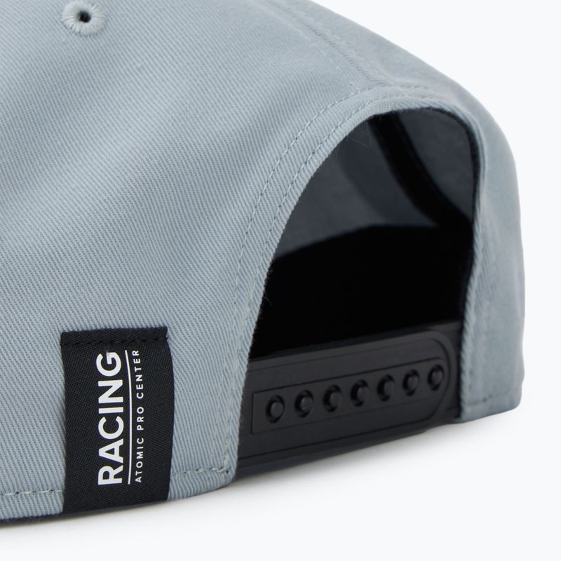 Cappellino Atomic Racing grigio pietra 4