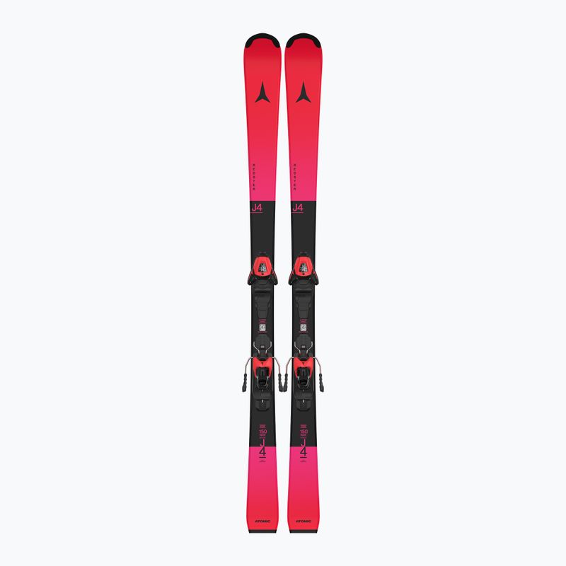 Sci da discesa per bambini Atomic Redster J4 + attacchi L6 GW red tension/black