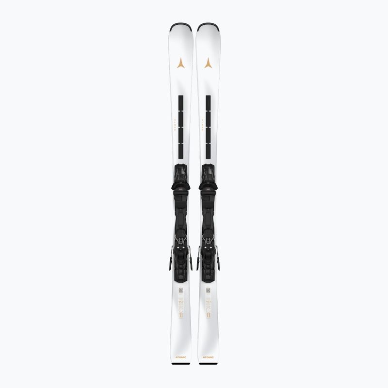 Sci da discesa donna Atomic Cloud C11 Revoshock Light + attacchi M10 GW white