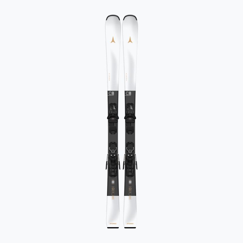 Sci donna Atomic Cloud C8 + attacchi M10 GW white/black