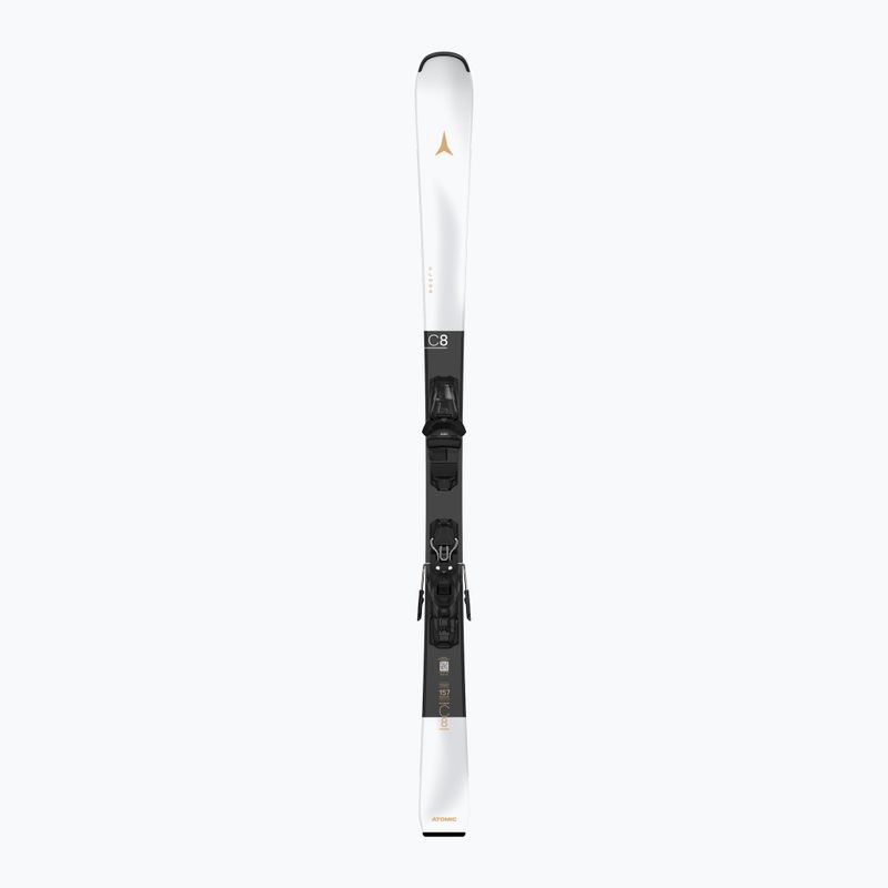 Sci donna Atomic Cloud C8 + attacchi M10 GW white/black 4
