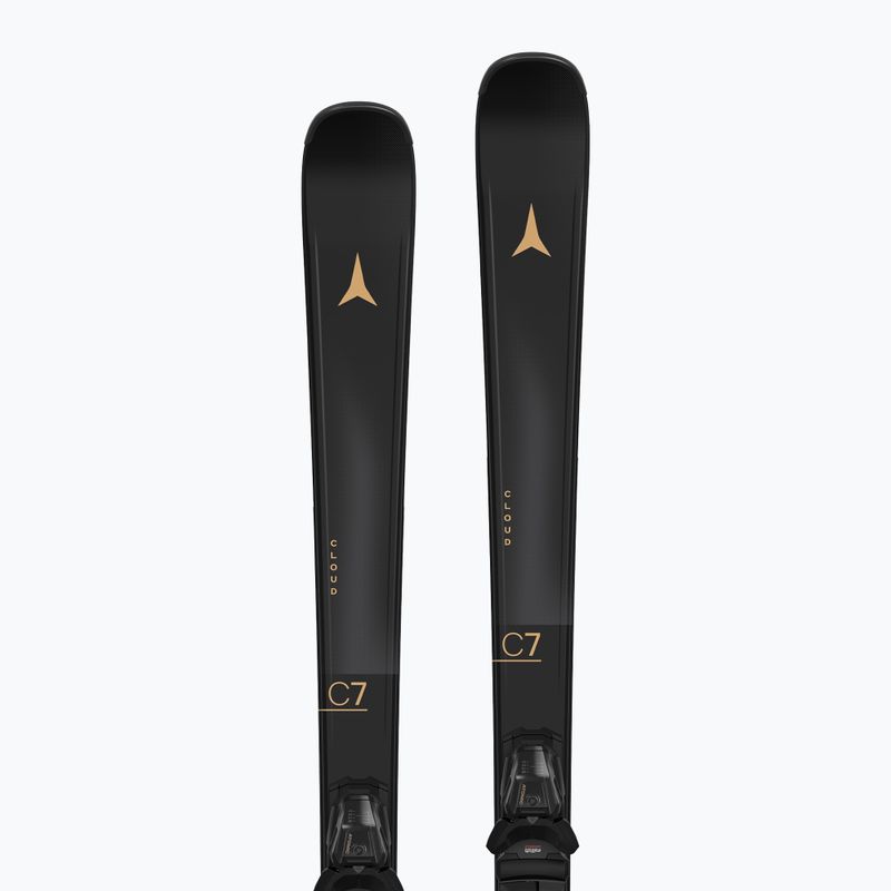 Sci da discesa donna Atomic Cloud C7 Black + attacchi M10 GW Black 8