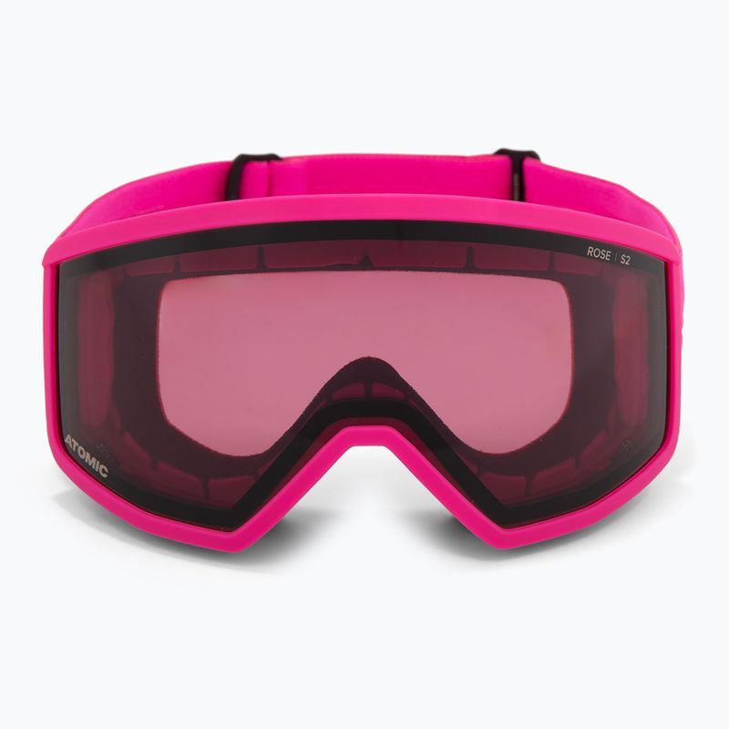 Maschera da sci per bambini Atomic Four Jr pink/rose 2