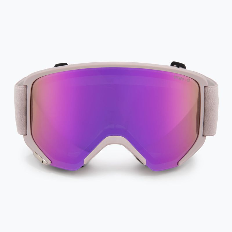 Maschera da sci Atomic Savor M Stereo gull gray/purple stereo 2