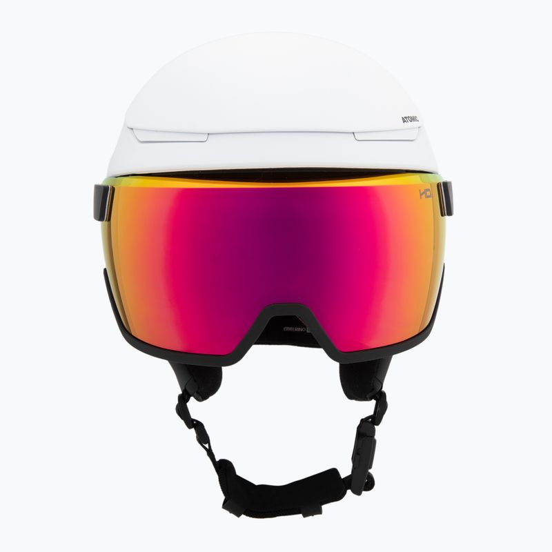 Casco da sci Atomic Revent GT Amid Visor HD white/black/red hd 2