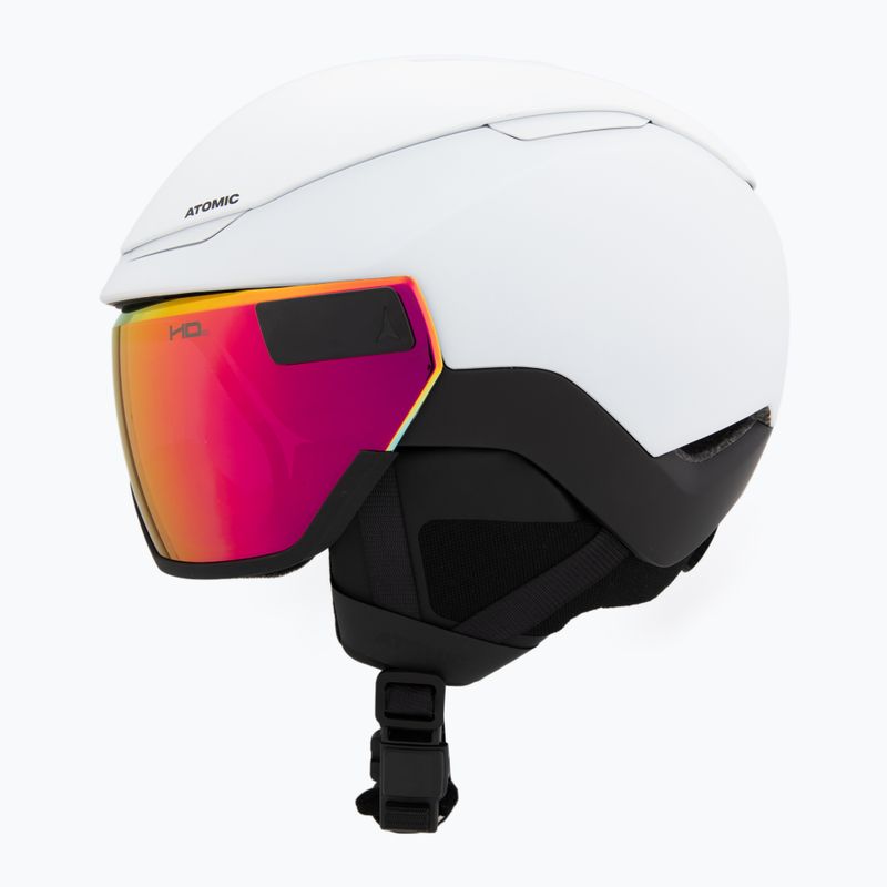 Casco da sci Atomic Revent GT Amid Visor HD white/black/red hd 3