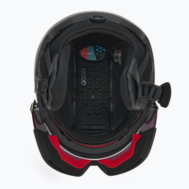 Casco da sci Atomic Revent GT Amid Visor HD white/black/red hd 5