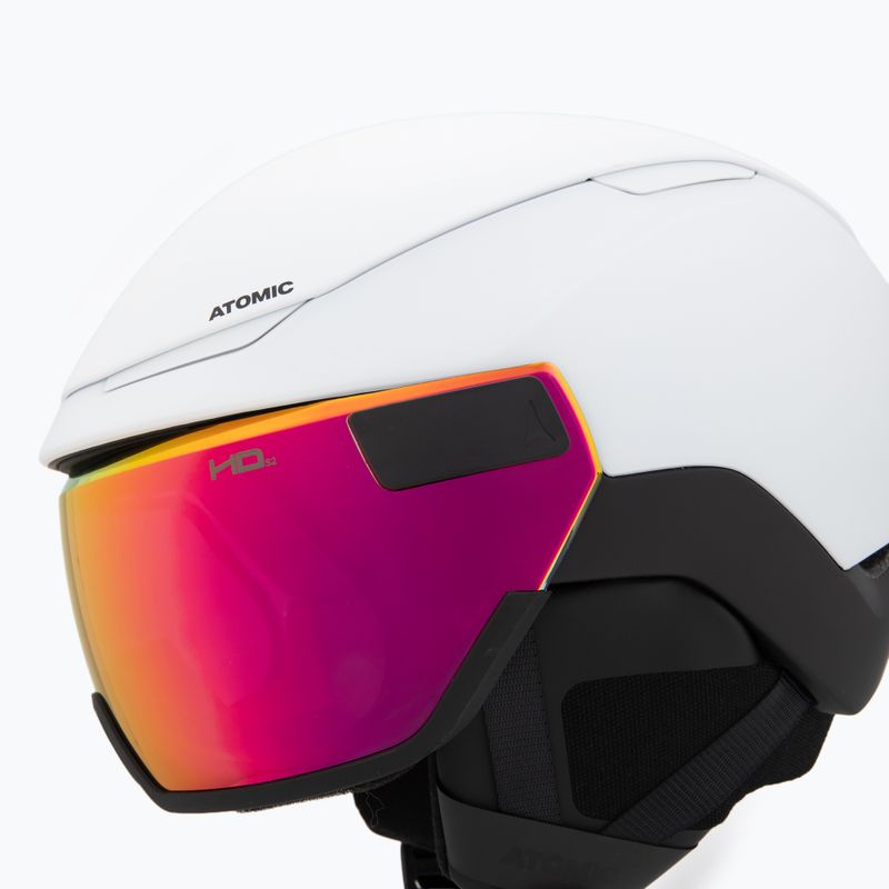 Casco da sci Atomic Revent GT Amid Visor HD white/black/red hd 7