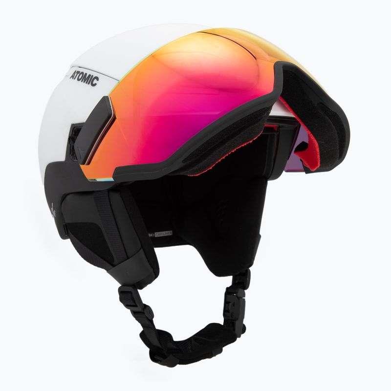 Casco da sci Atomic Revent GT Amid Visor HD white/black/red hd 9