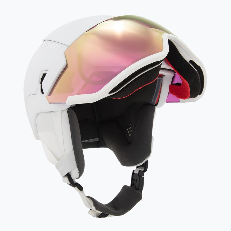 Casco da sci Atomic Revent GT Amid Visor HD white heather/pink chopper hd 11