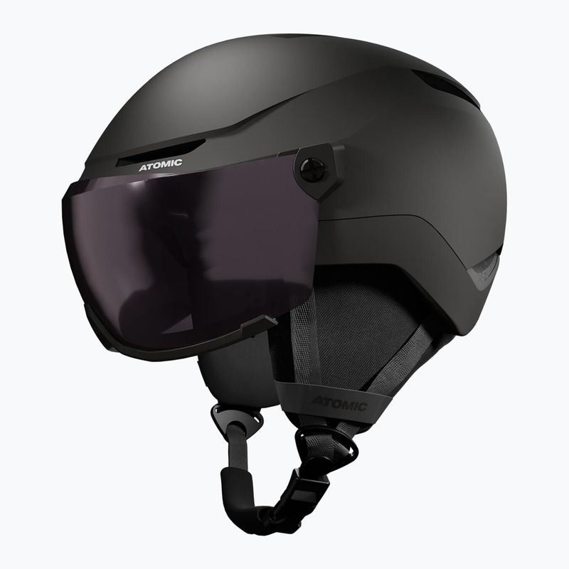 Casco da sci per bambini Atomic Revent Visor Jr black/red flash 2