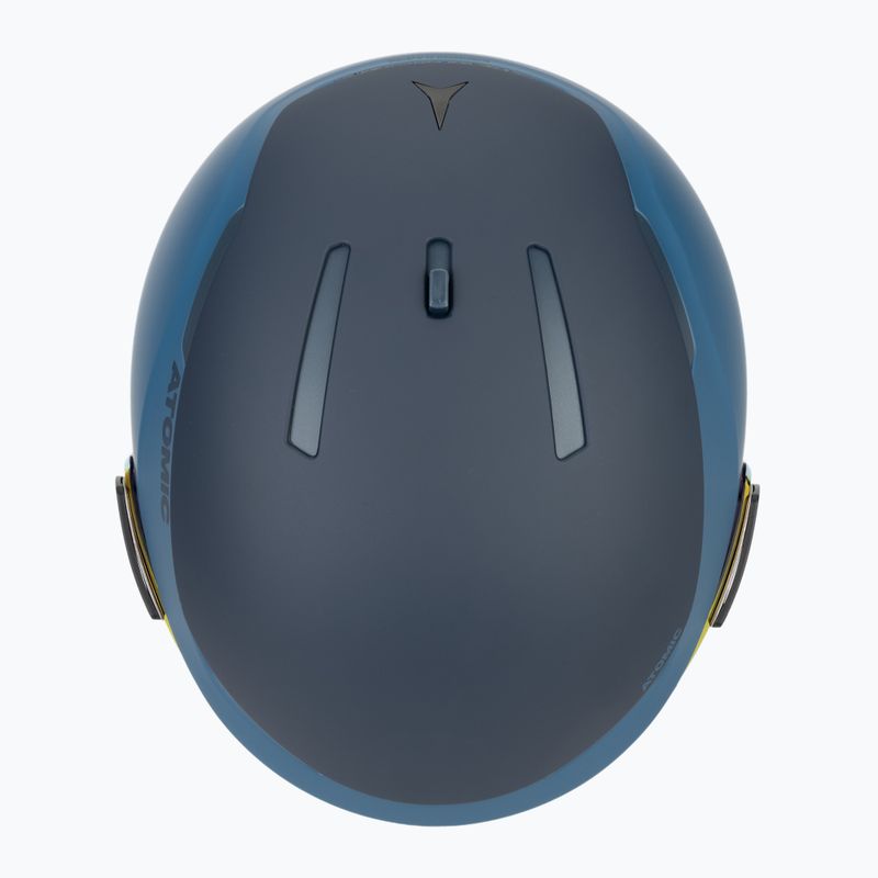 Casco da sci Atomic Revent GT Amid Visor HD deep ocean/red hd 6