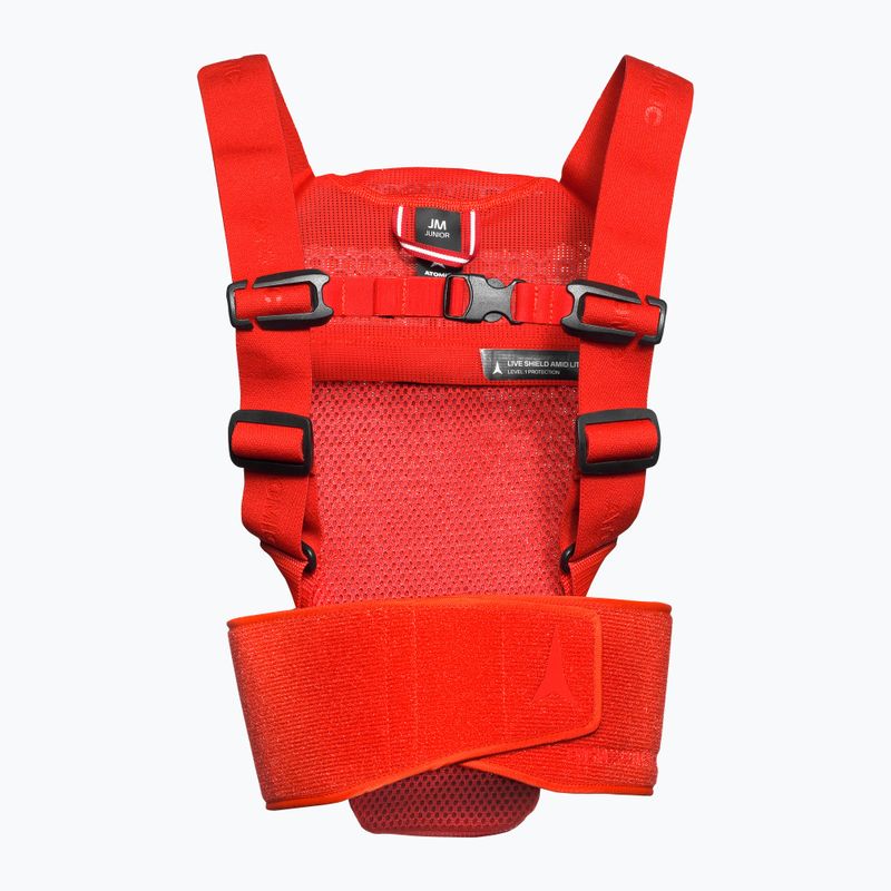Paraschiena per bambini Atomic Live Shield AMID Lite JR red