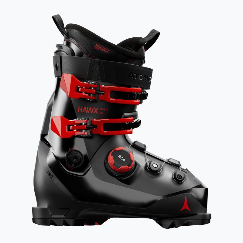 Scarponi da sci uomo Atomic Hawx Magna 100 Boa GW black/red