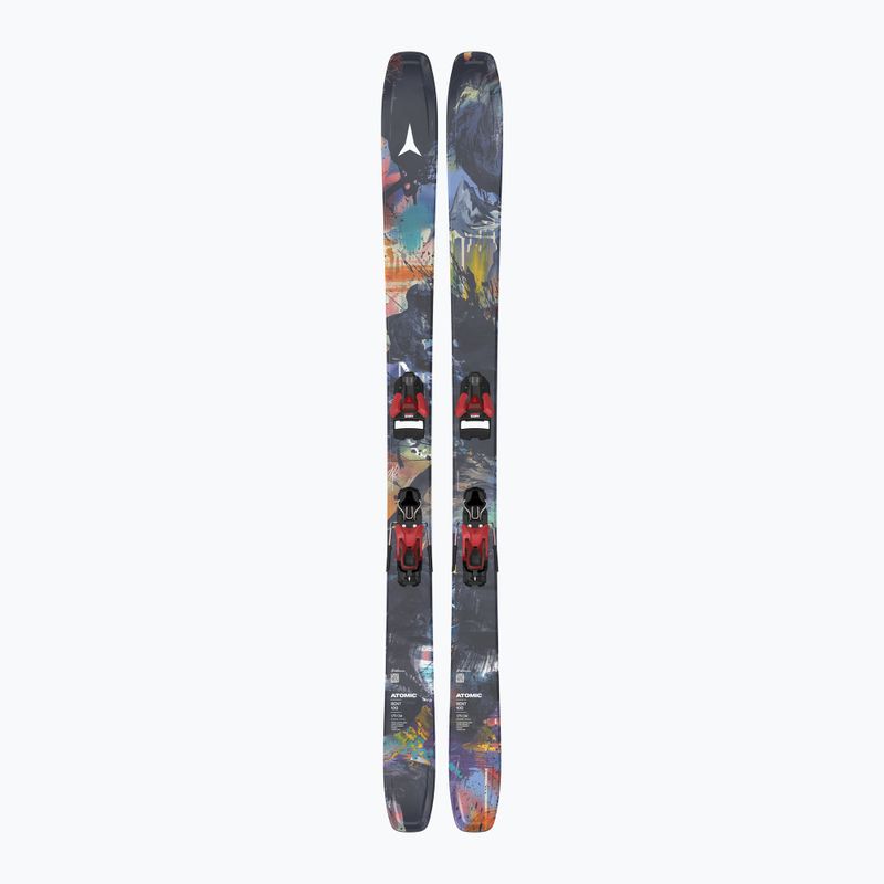 Sci alpini + attacchi Atomic Bent 100 + STR 12GW multicolor