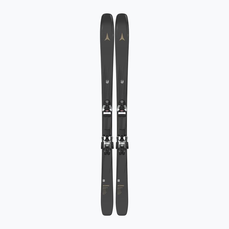 Sci alpini + attacchi Atomic Maverick 88 CTI + STR 14 GW black/black