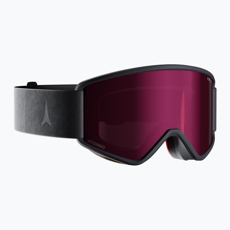 Maschera da sci Atomic Savor L black/rose