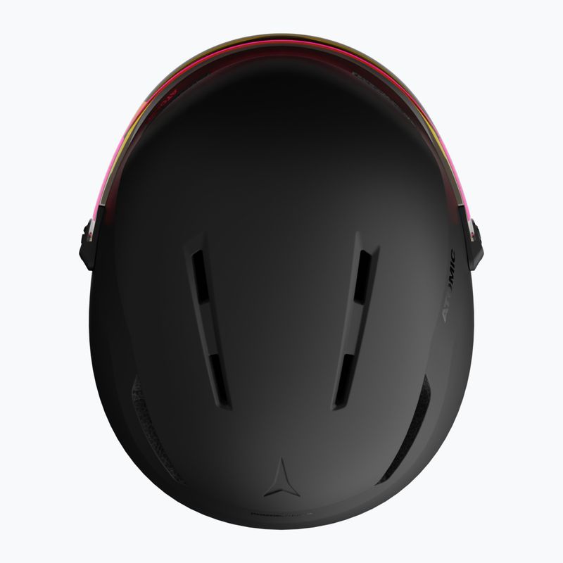 Casco da sci Atomic Revent Visor Photo black/red photo 5