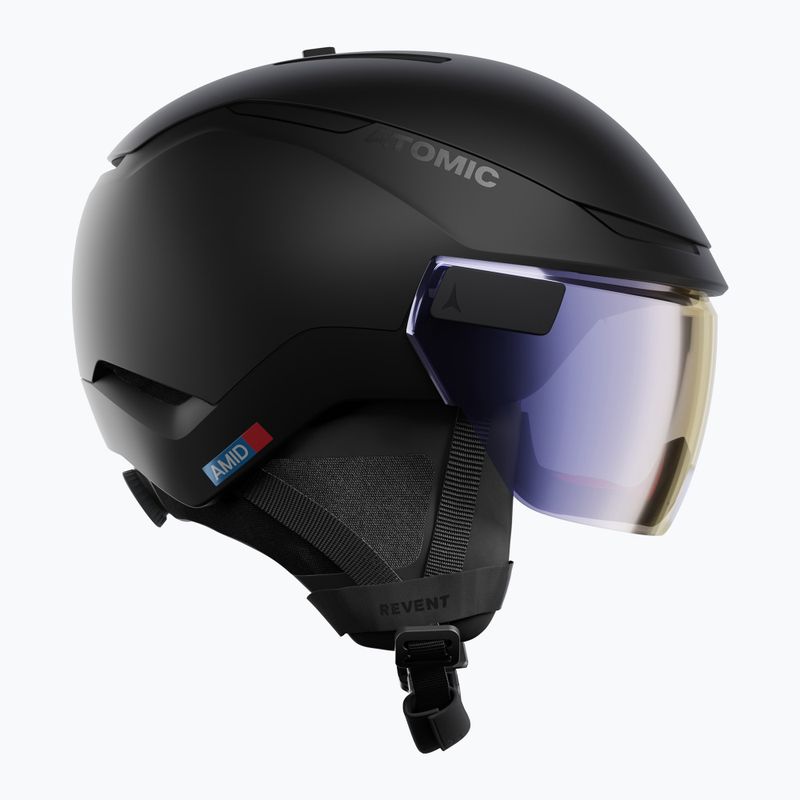 Casco da sci Atomic Revent GT Amid Visor HD S1 black/yellow blue hd