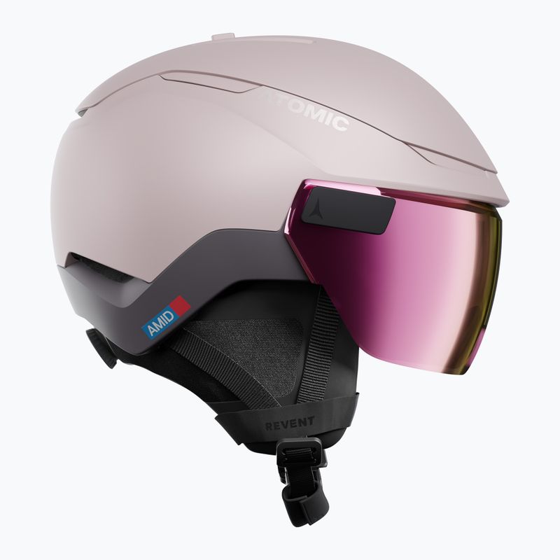 Casco da sci Atomic Revent GT Amid Visor HD S2 dust/pink copper