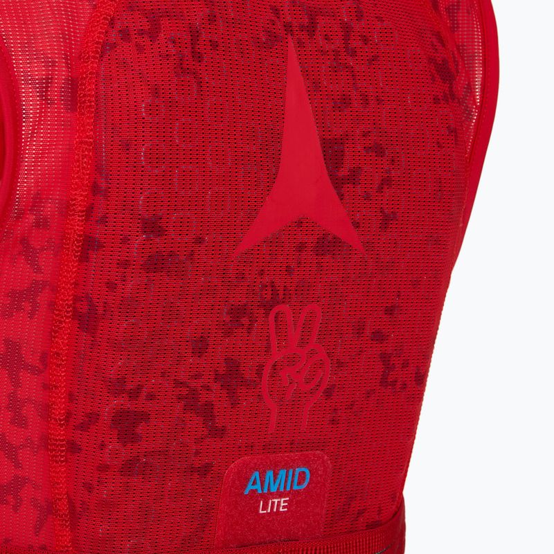 Paraschiena Atomic Live Shield Amid Lite Vest Jr graphic/red 5