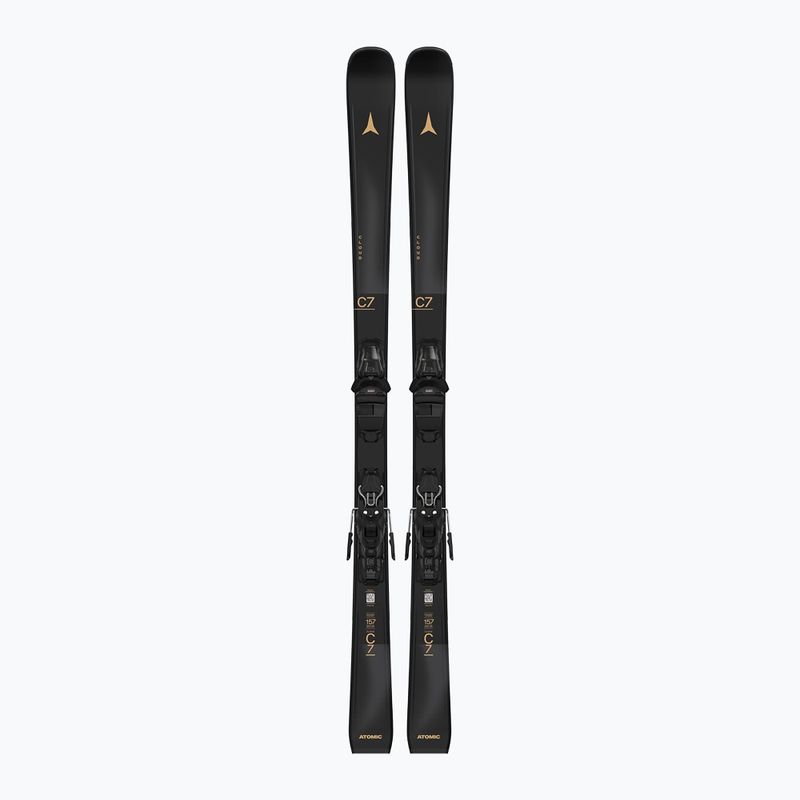 Sci alpini da donna + attacchi Atomic Cloud C7 Black + M10 GW black