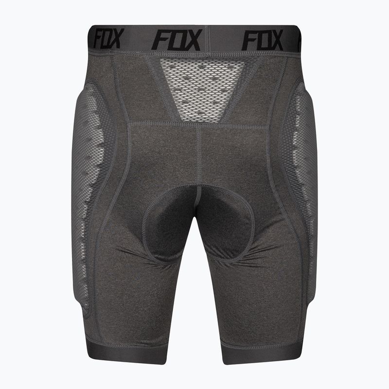 Pantaloncini Fox Racing Titan Race da uomo con protezioni in antracite 2