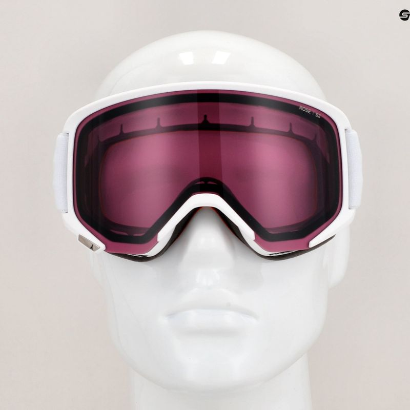 Occhiali da sci Atomic Savor bianco/rosa 9