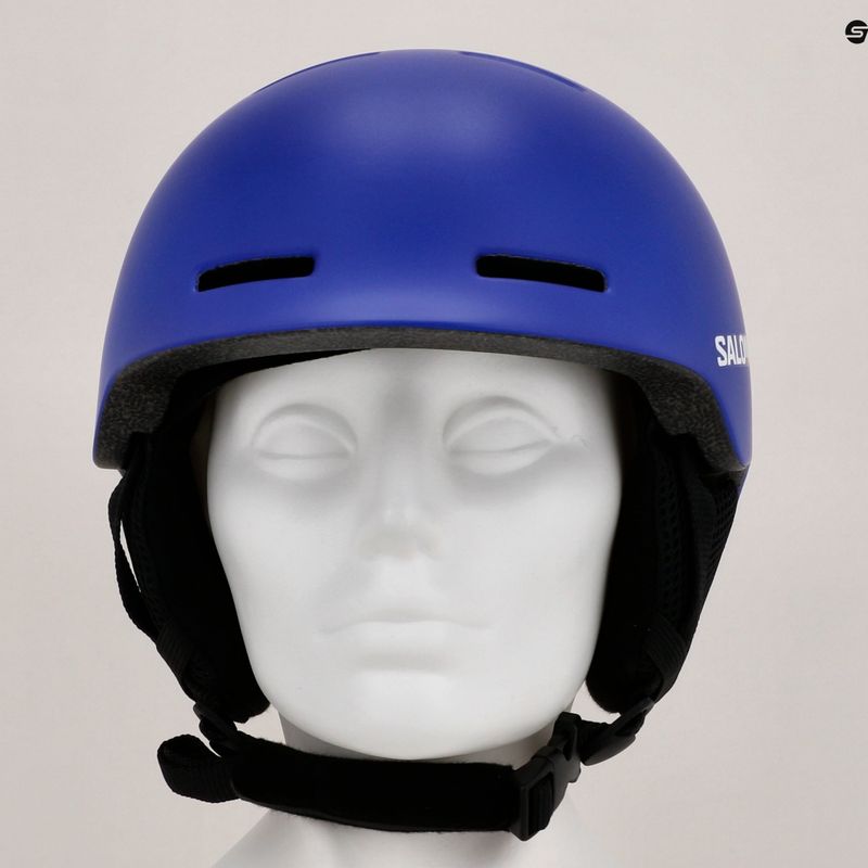 Casco da sci per bambini Salomon Orka race blu 12