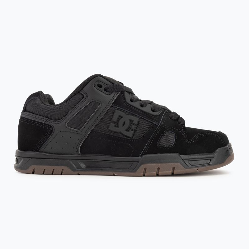 Scarpe DC Stag nero/gomma da uomo 2