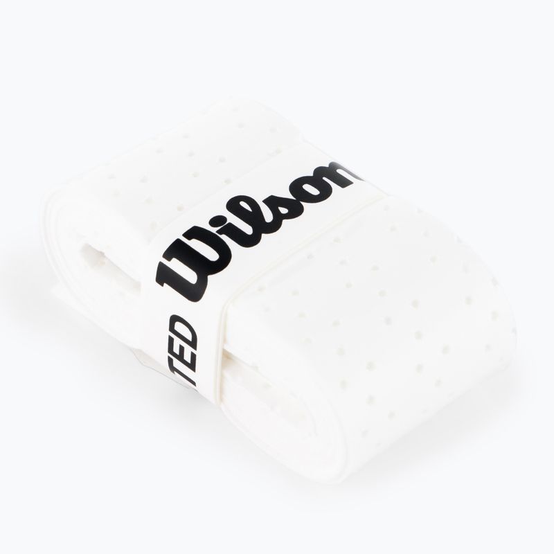 Wilson Pro Overgrip Perforated racchette da tennis 12 pezzi bianco WRZ4006WH+ 3