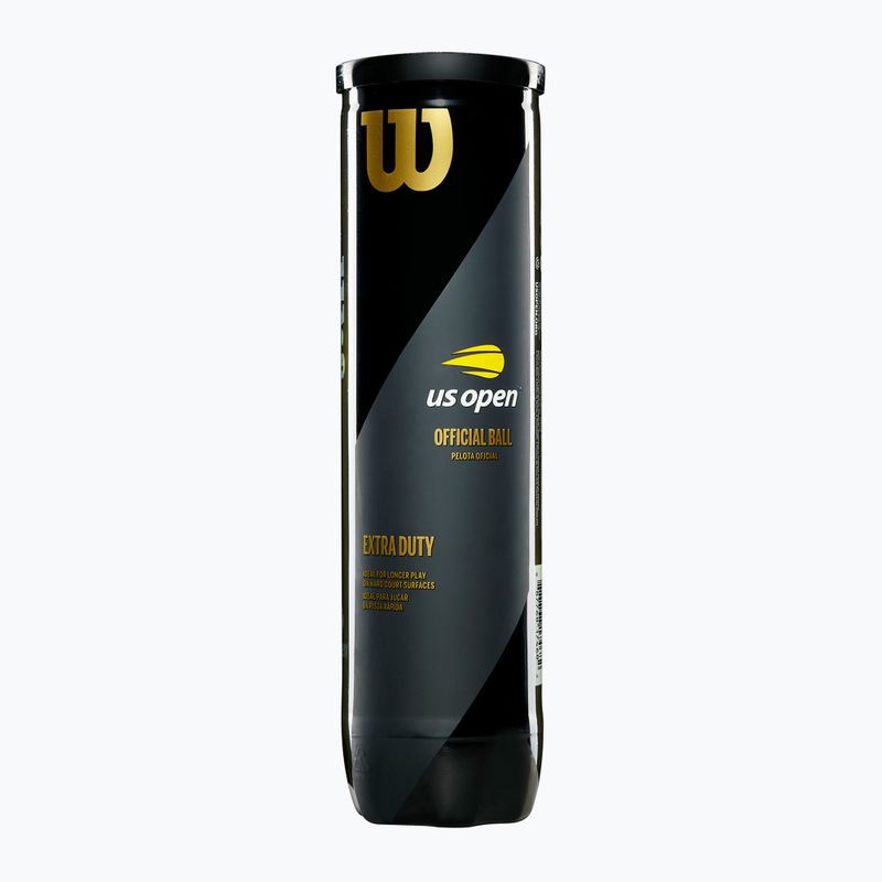 Palline da tennis Wilson US Open XD 4 pz. giallo 2
