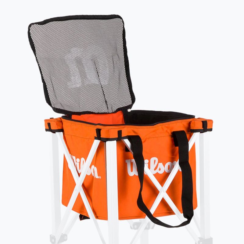 Wilson Teaching Cart Borsa per palline da tennis arancione WRZ541100 3