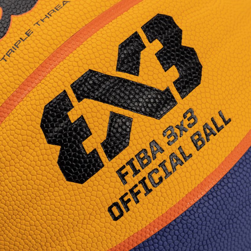 Wilson Fiba 3x3 Gioco blu/giallo basket taglia 6 3