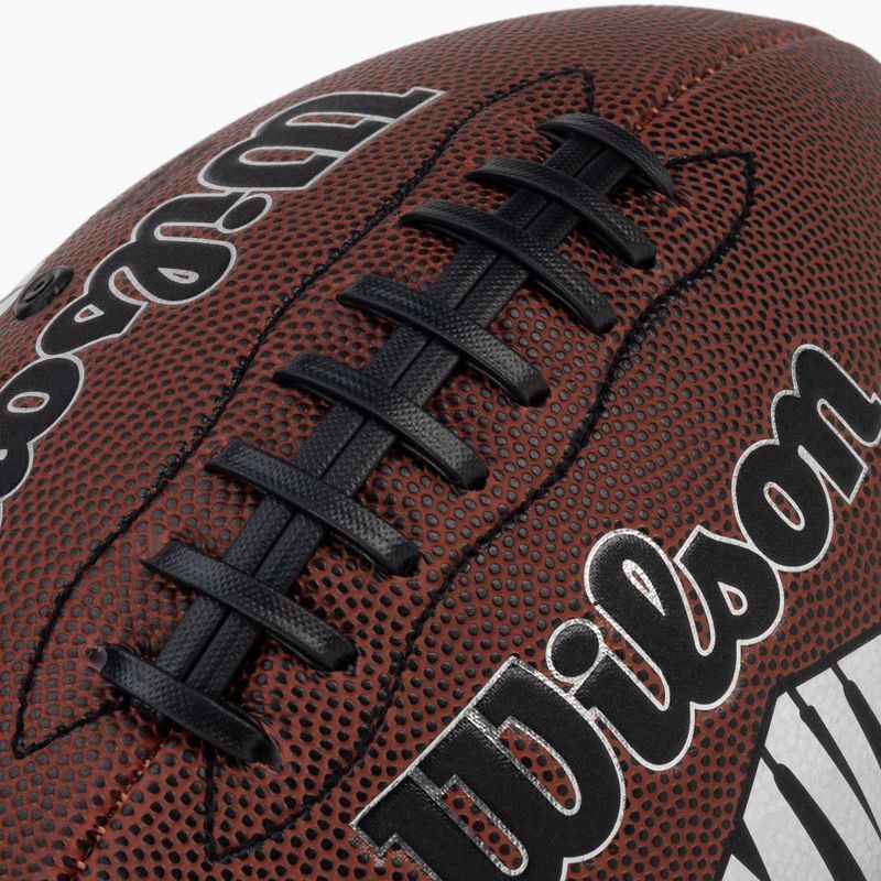 Pallone da calcio ufficiale Wilson MVP WTF1411XB Calcio americano 3