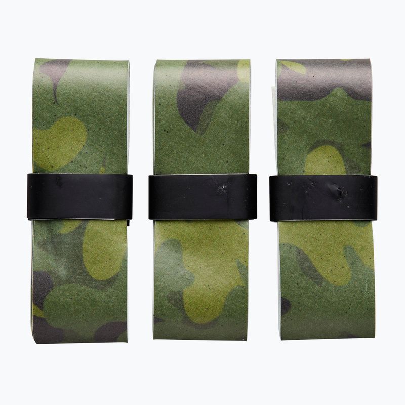 Wilson Camo Overgrip racchette da tennis 3 pezzi verde WRZ470850+ 2
