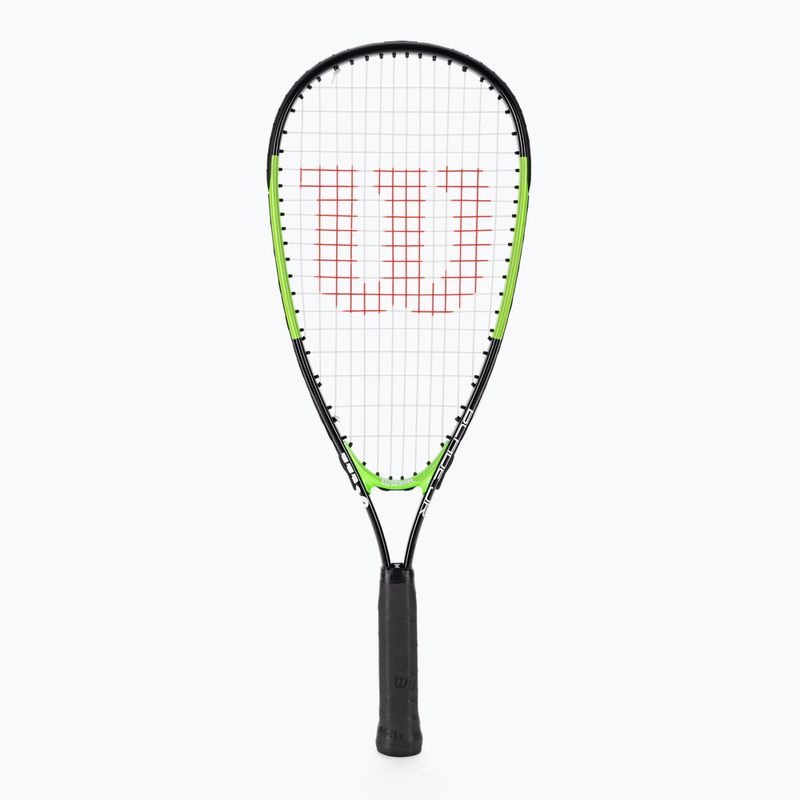 Racchetta da squash Wilson Blade Junior nero/verde