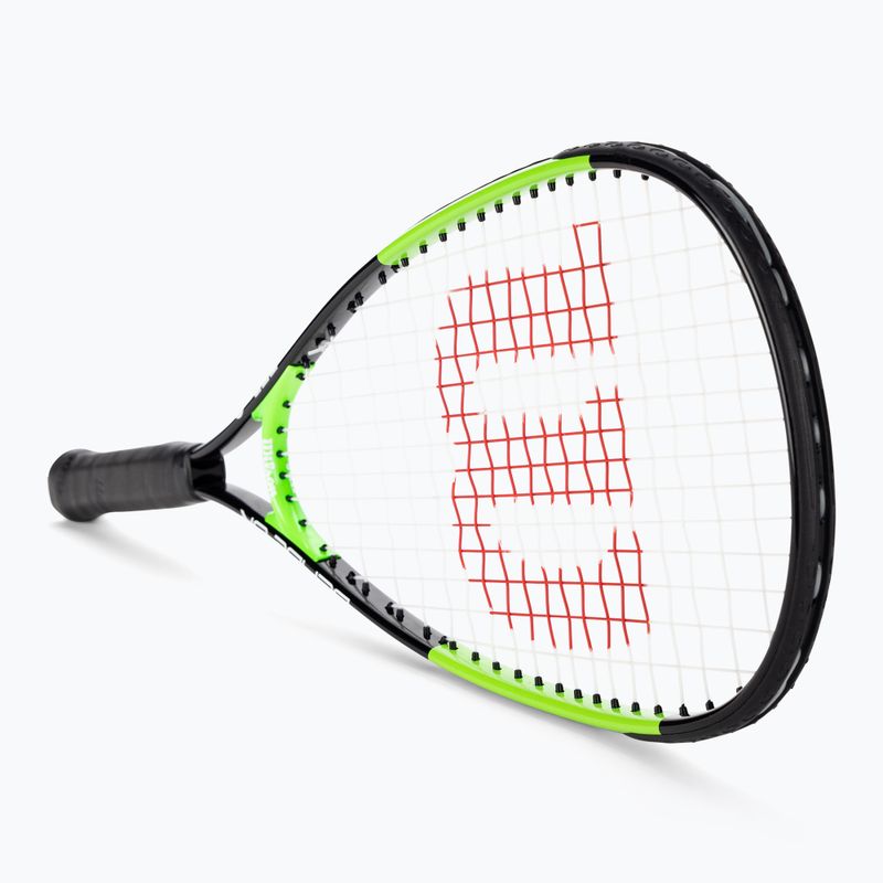 Racchetta da squash Wilson Blade Junior nero/verde 2