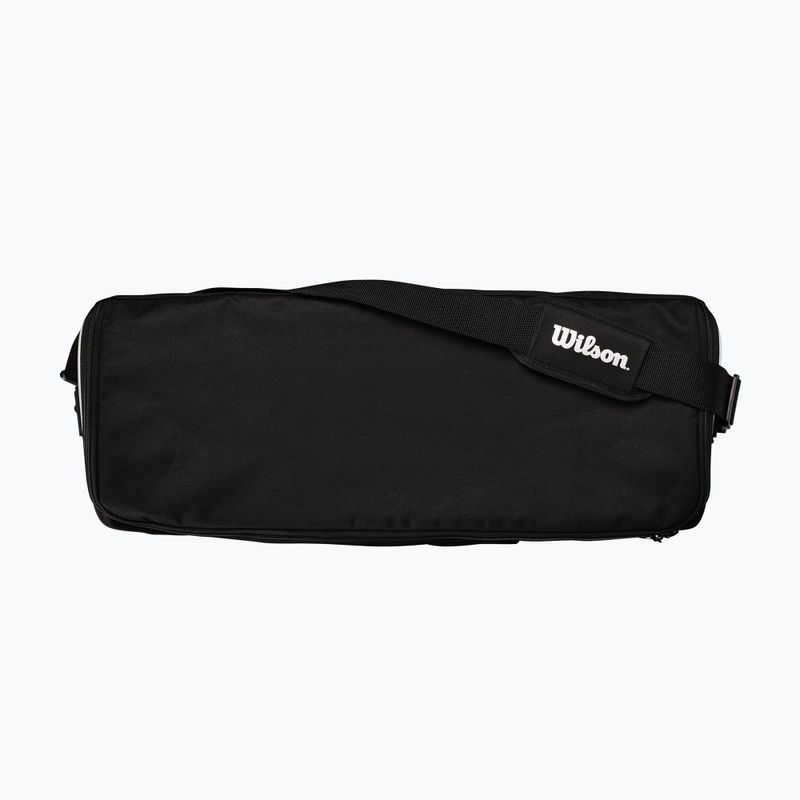 Borsa per palloni da basket Wilson Travel Basket 6 Ball black/silver 2