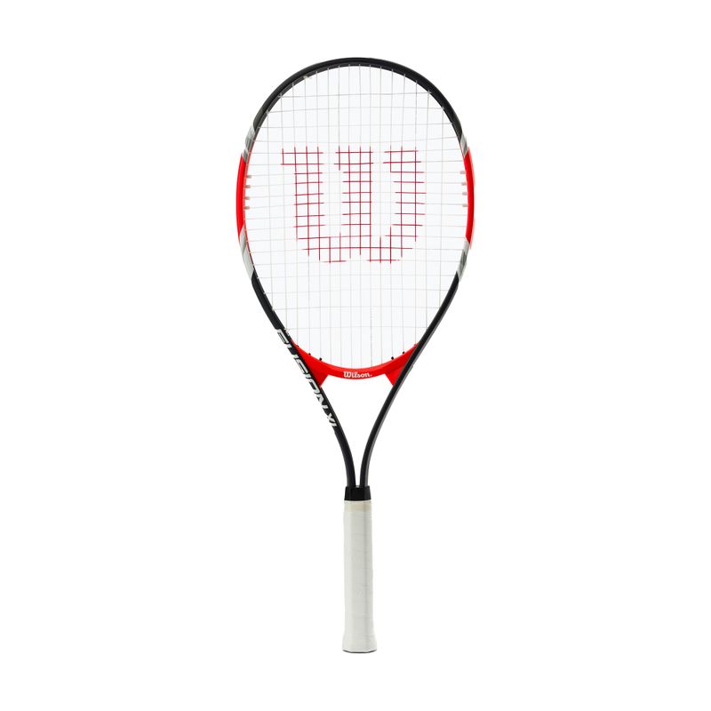 Racchetta da tennis Wilson Fusion Xl W/O Cvr nero/rosso WRT30270U
